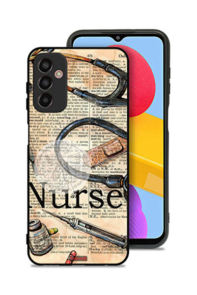 Tolwak غطاء حماية لهاتف سامسونج جالاكسي F13 بتصميم أدوات ممرضة عتيقة