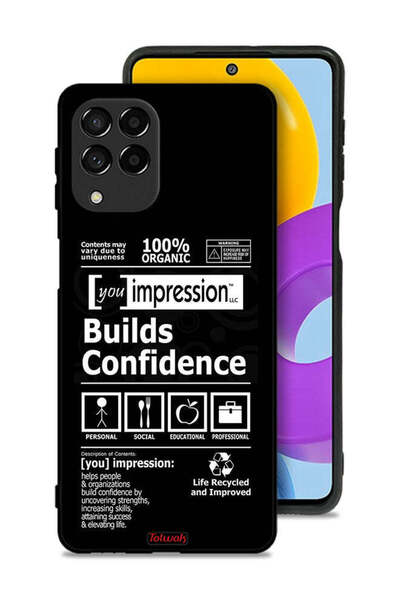 Tolwak غطاء حماية لهاتف Samsung Galaxy M53 ملصق يعزز الثقة