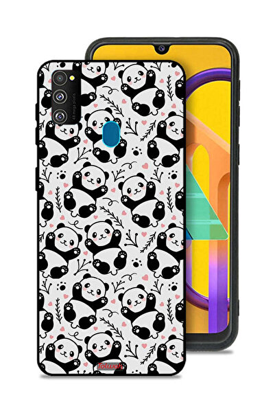 Tolwak غطاء حماية لهاتف سامسونج جالاكسي M30s بنمط باندا