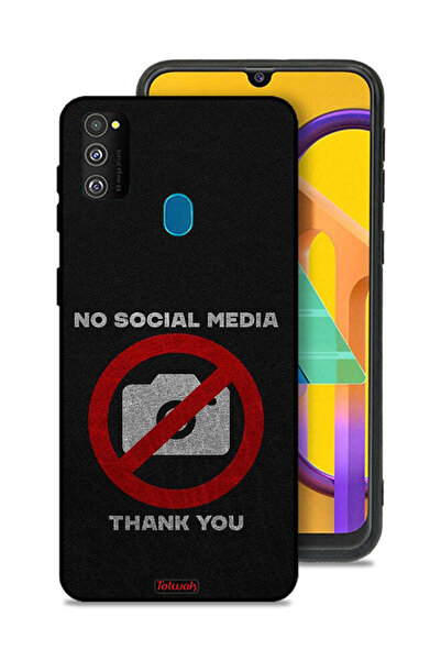Tolwak غطاء حماية لهاتف Samsung Galaxy M30s، لا يدعم وسائل التواصل الاجتماعي،...