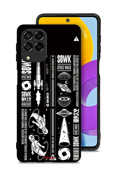 Tolwak غطاء حماية لهاتف سامسونج جالاكسي M53، ملصق سوك سبيس ووك