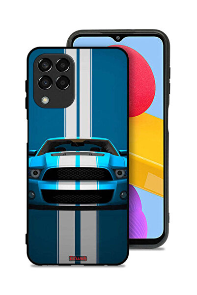 Tolwak Samsung Galaxy M33 Protective Case Cover Car Abstract Art