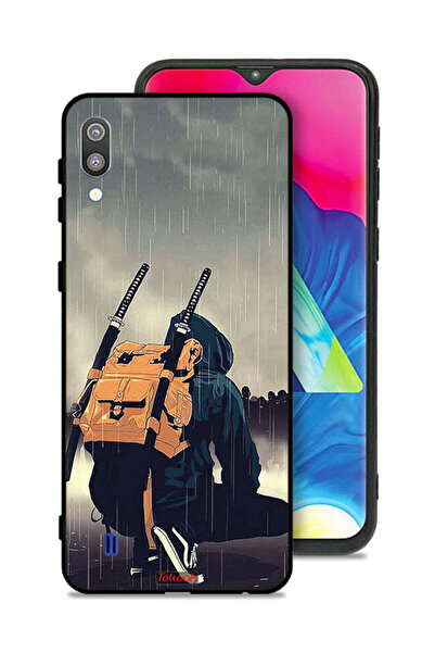 Tolwak غطاء حماية لهاتف سامسونج جالاكسي M10 بتصميم سيف ساموراي الرقمي