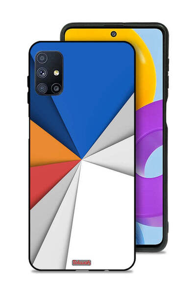 Tolwak غطاء حماية لهاتف Samsung Galaxy M51 مصنوع من مادة مطابقة للفن التجريدي
