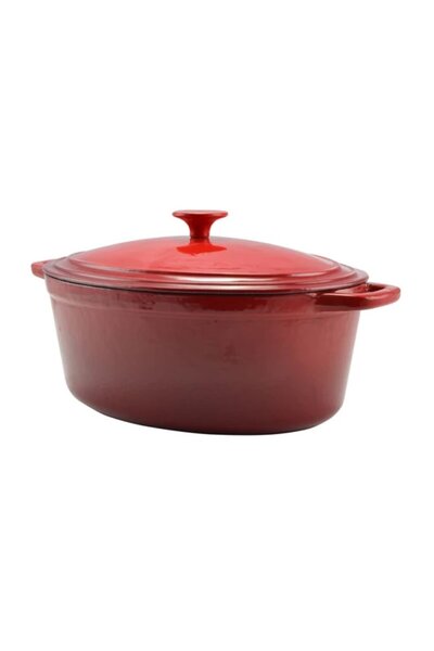 Perfect Home Oval enameled cast iron pot 6.2L, roaster Perfect Home 10568