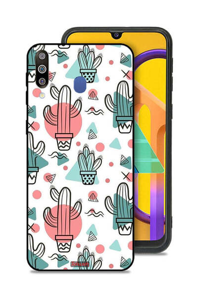 Tolwak غطاء حماية لهاتف سامسونج جالاكسي M30 - كاكتوس