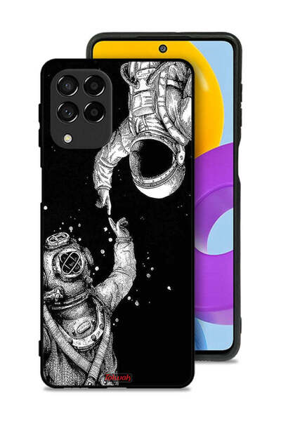 Tolwak غطاء حماية لهاتف سامسونج جالاكسي M53 - رواد فضاء