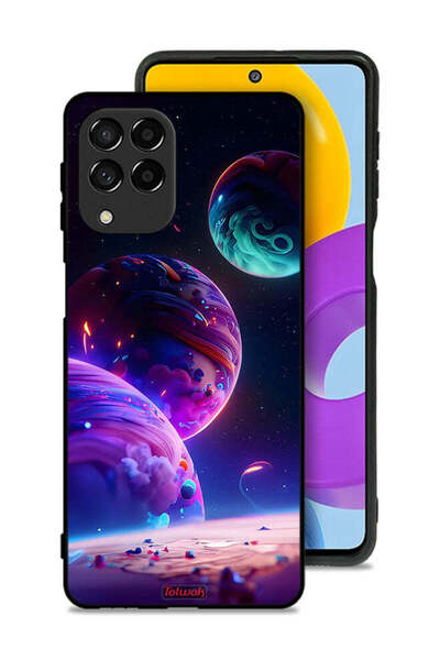 Tolwak غطاء حماية لهاتف سامسونج جالاكسي M53 بنمط كوكبي