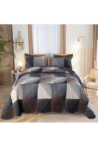 OEM Printed duvet cover, 3 pieces, for double bed 220x240 cm