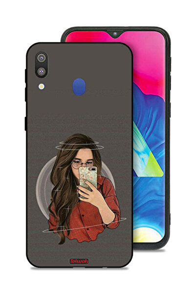 Tolwak غطاء حماية لهاتف سامسونج جالكسي M20 لالتقاط صورة سيلفي