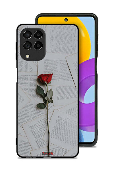 Tolwak غطاء حماية لهاتف سامسونج جالاكسي M53 وردي على ورق