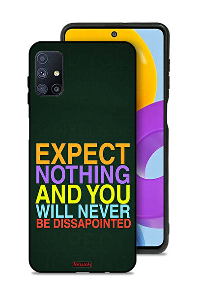 Tolwak غطاء حماية لهاتف Samsung Galaxy M51 لا تتوقع شيئًا ولن تشعر بخيبة الأم...