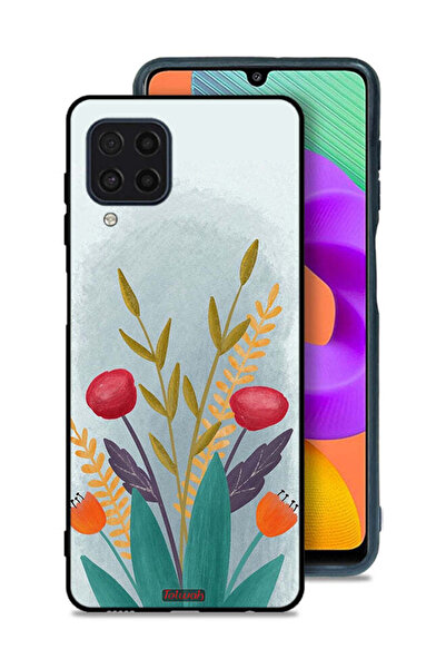 Tolwak غطاء حماية لهاتف سامسونج جالاكسي M32 4G برسومات نباتية