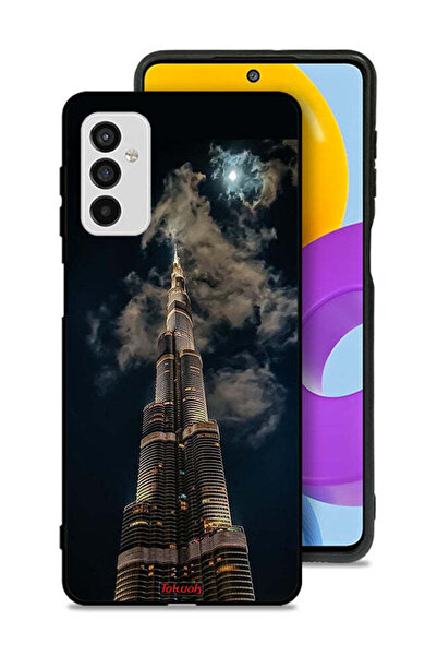 Tolwak Samsung Galaxy M52 5G Protective Case Cover Burj Khalifa In Night