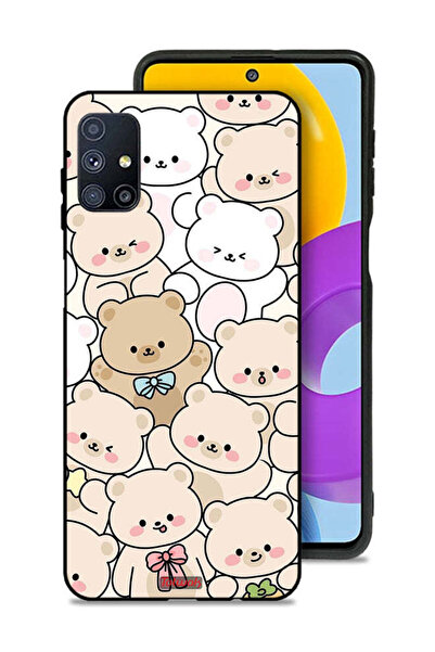 Tolwak غطاء حماية لهاتف سامسونج جالكسي M51 بنقشة الدببة