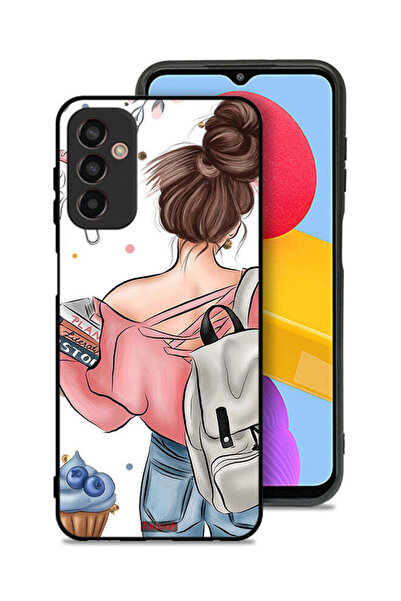 Tolwak Samsung Galaxy M13 Protective Case Cover Books In Hands