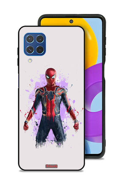 Tolwak غطاء حماية لهاتف Samsung Galaxy F62 بتصميم العنكبوت الحديدي