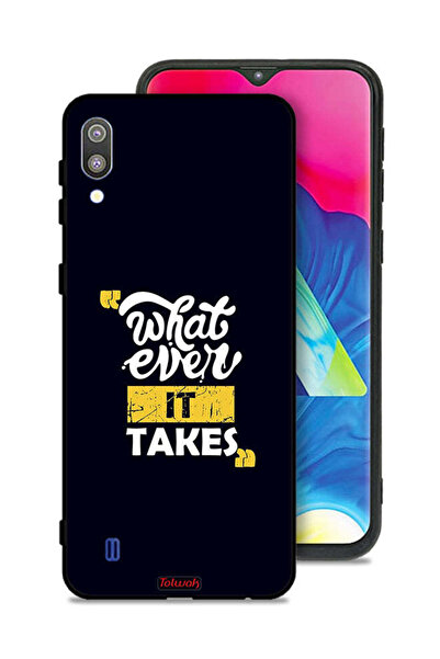 Tolwak غطاء حماية لهاتف سامسونج جالكسي M10 - مهما كان الأمر