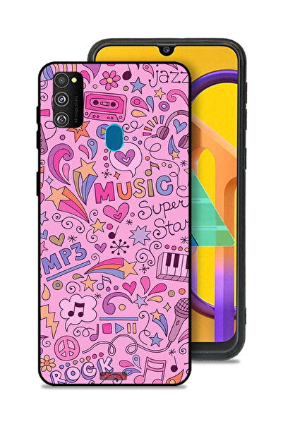 Tolwak غطاء حماية لهاتف سامسونج جالاكسي M30s - علامات موسيقية