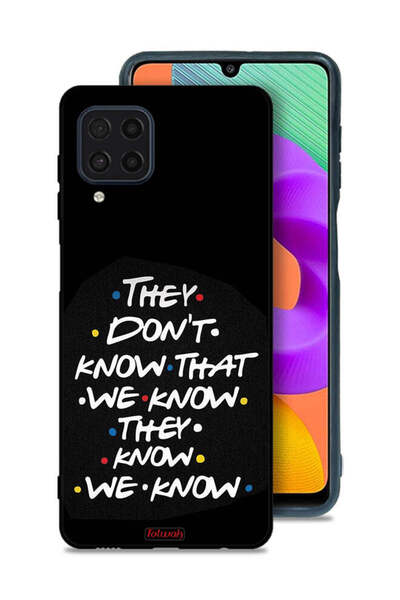 Tolwak Samsung Galaxy M22 Protective Case Cover They Dont Know What We Know T...