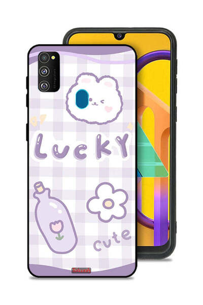 Tolwak غطاء حماية لهاتف سامسونج جالكسي M30s لاكي كيوت