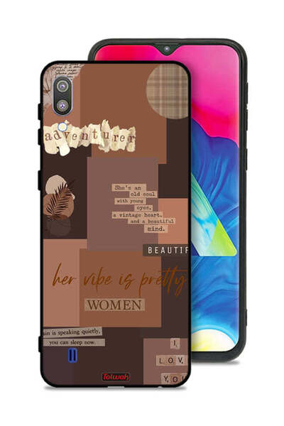 Tolwak Samsung Galaxy M10 Protective Case Cover Adventurer Women