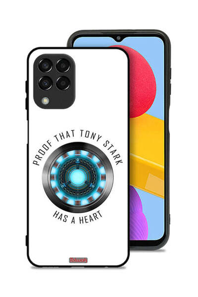 Tolwak غطاء حماية لهاتف سامسونج جالكسي M33 دليل على أن توني ستارك لديه قلب
