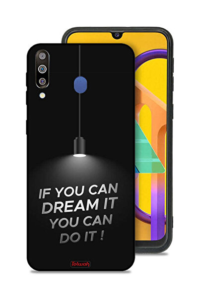 Tolwak غطاء حماية لهاتف سامسونج جالكسي M30 إذا كنت تستطيع أن تحلم به، يمكنك أ...