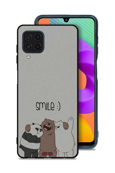 Tolwak Samsung Galaxy M32 4G Protective Case Cover Friends Smile