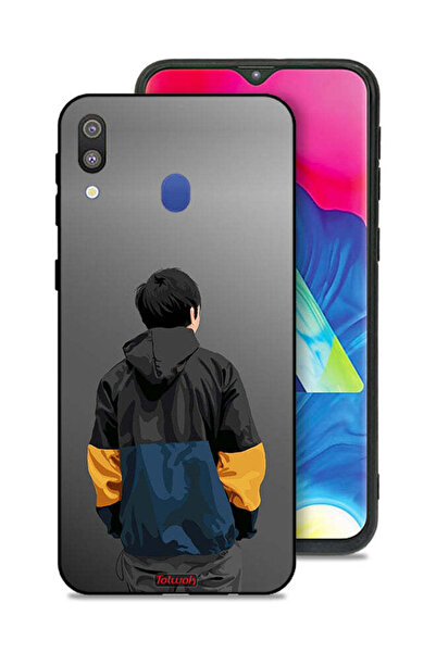 Tolwak Samsung Galaxy M20 Protective Case Cover Boy Portrait Art