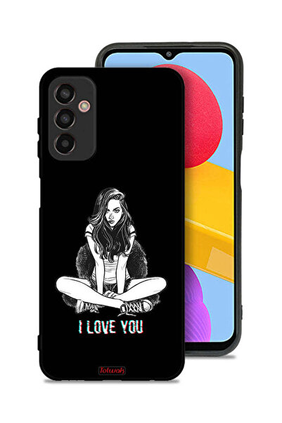 Tolwak غطاء حماية لهاتف سامسونج جالكسي F23 - فن "أحبك"