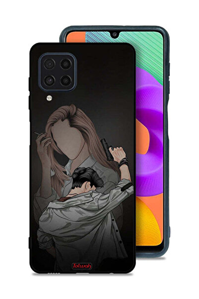 Tolwak Samsung Galaxy M22 Protective Case Cover Gang Of Couple