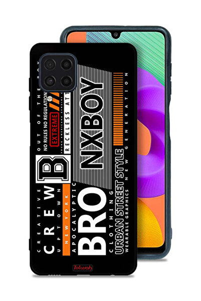 Tolwak Samsung Galaxy M22 Protective Case Cover Urban Street Style