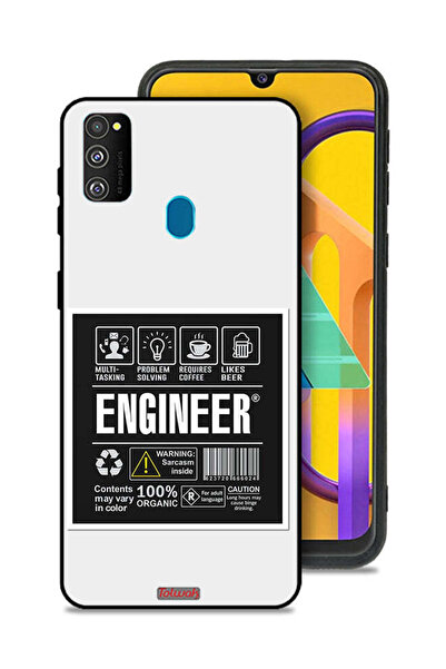 Tolwak غطاء حماية لهاتف سامسونج جالاكسي M30s - ملصق المهندس