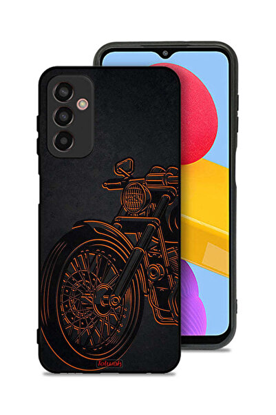 Tolwak غطاء حماية لهاتف Samsung Galaxy M13 بتصميم دراجة عتيقة
