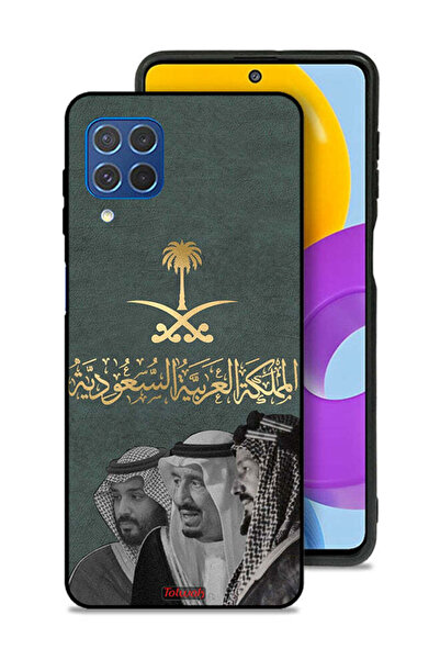 Tolwak غطاء حماية لهاتف سامسونج جالكسي F62 الملك سلام وعبد العزيز ومحمد