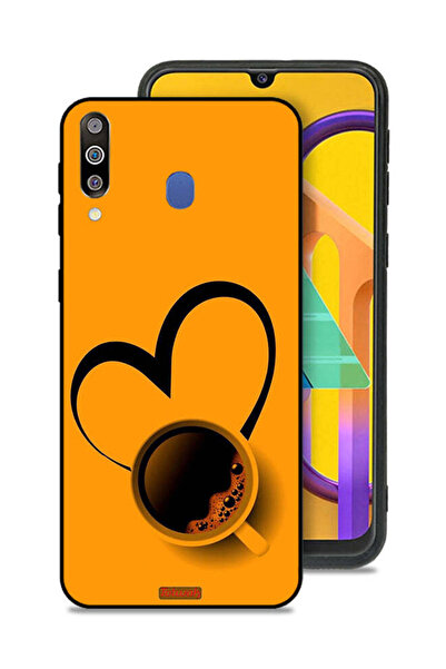 Tolwak غطاء حماية لهاتف Samsung Galaxy M30 بتصميم فنجان قهوة