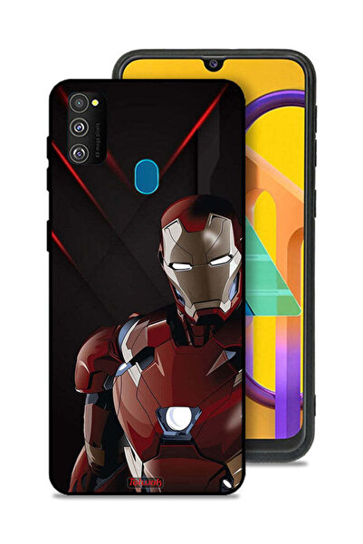 Tolwak غطاء حماية لهاتف سامسونج جالكسي M30s بتصميم الرجل الحديدي