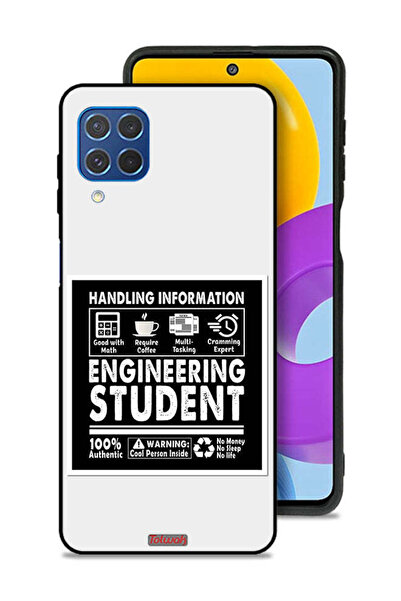 Tolwak غطاء حماية لهاتف سامسونج جالاكسي M62 - ملصق طالب هندسة