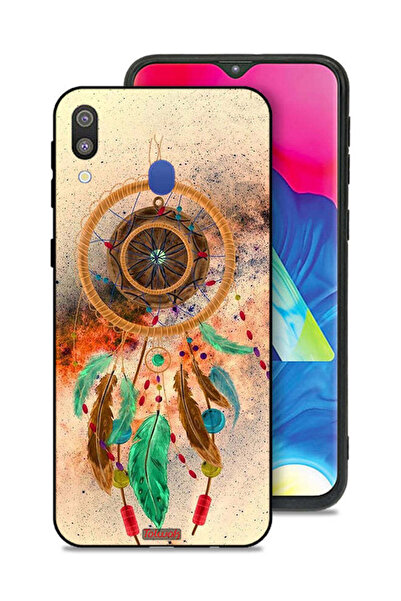 Tolwak غطاء حماية لهاتف سامسونج جالكسي M20 بتصميم ماندالا ريش معلق