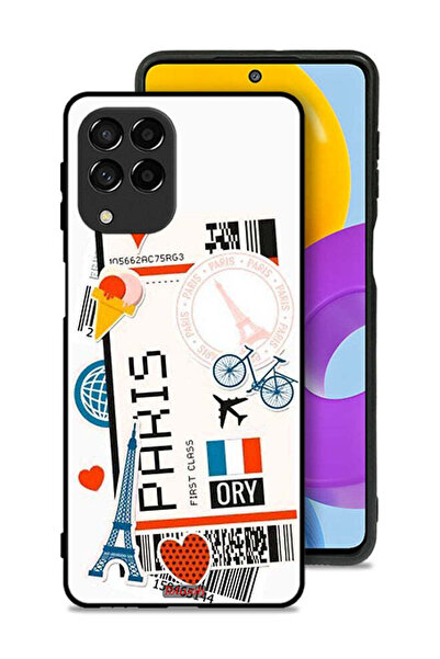 Tolwak غطاء حماية لهاتف سامسونج جالاكسي M53 - ملصق باريس