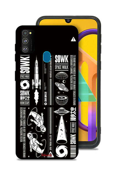 Tolwak غطاء حماية لهاتف سامسونج جالاكسي M30s، ملصق سوك سبيس ووك