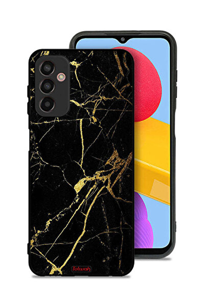 Tolwak غطاء حماية لهاتف سامسونج جالاكسي M23 - رخامي متصدع