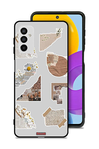 Tolwak غطاء حماية لهاتف سامسونج جالاكسي M52 5G، قطع من الملصقات الورقية