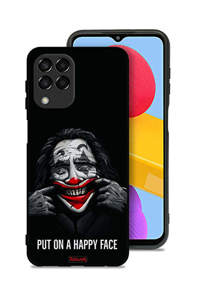 Tolwak غطاء حماية لهاتف سامسونج جالكسي M33 بوجه سعيد