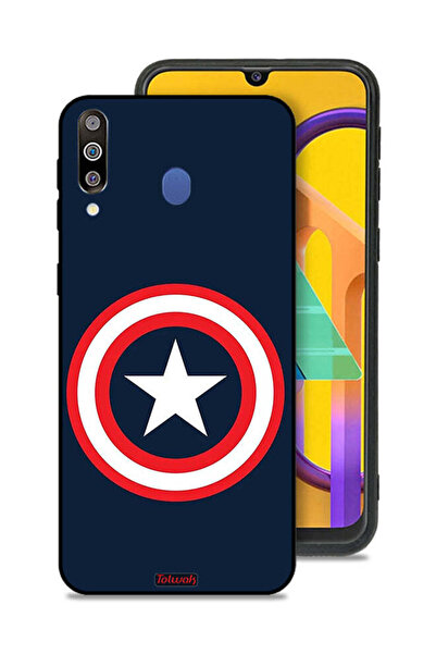 Tolwak Samsung Galaxy M30 Protective Case Cover Captain America