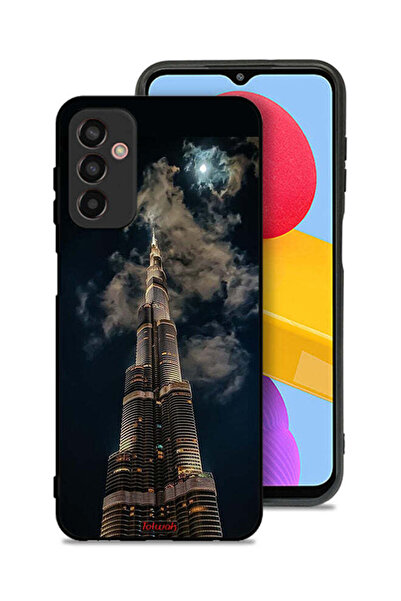 Tolwak Samsung Galaxy F23 Protective Case Cover Burj Khalifa In Night