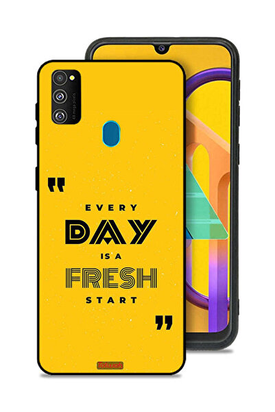 Tolwak غطاء حماية لهاتف سامسونج جالكسي M30s كل يوم هو بداية جديدة
