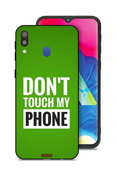Tolwak Samsung Galaxy M20 Protective Case Cover Do Not Touch My Phone