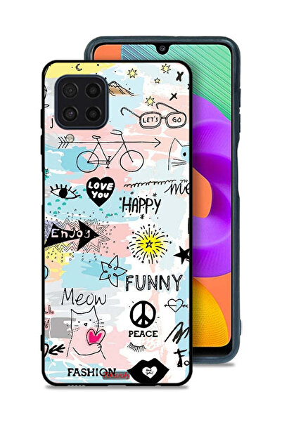 Tolwak غطاء حماية لهاتف سامسونج جالكسي M22 - أحبك - علامات